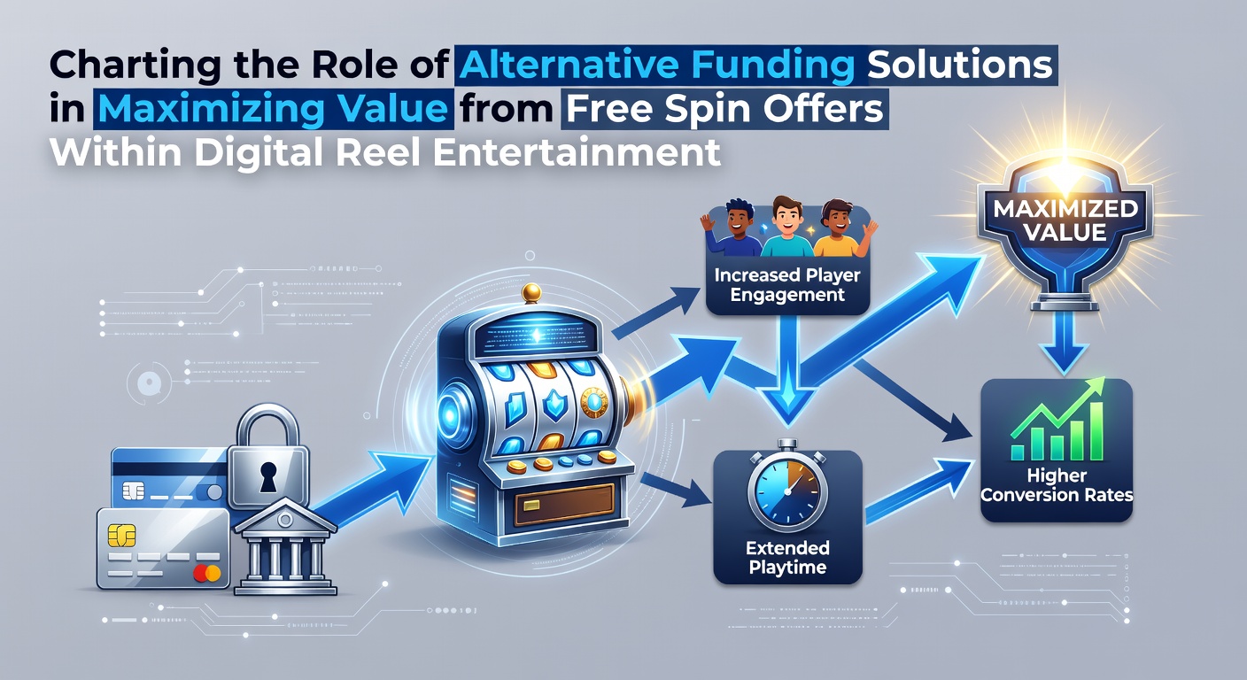 Digital slots interface displaying free spin offers alongside various alternative payment method icons on a mobile screen